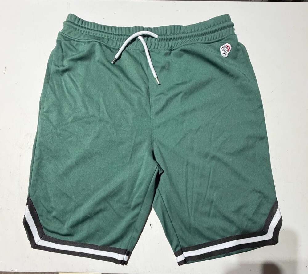 Southpole Authentic Collection Men's Mesh Basketball Shorts Green